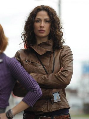 Joanne Kelly Warehouse 13 S02 Leather Jacket