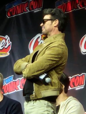 Karl Urban Mortal Kombat II Event Suede Leather Jacket