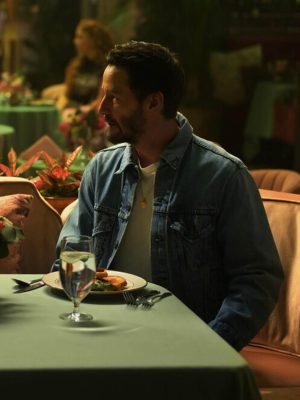 Keanu Reeves Outcome 2026 Blue Denim Jacket