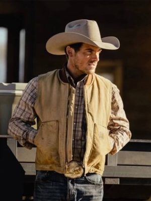 Kevin Zegers The Madison 2026 Beige Vest