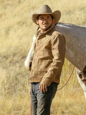 Kevin Zegers The Madison 2026 Beige Cotton Jacket