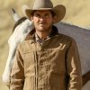 Kevin Zegers The Madison 2026 Beige Cotton Jacket
