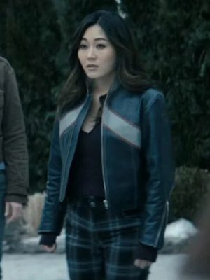 Kimiko Miyashiro The Boys S05 Leather Jacket