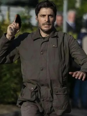 Lino Guanciale The Invisible 2026 Cotton Jacket
