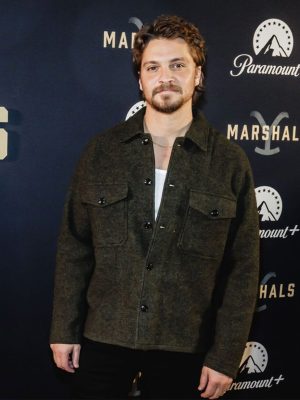Luke Grimes Marshals 2026 Wool Jacket