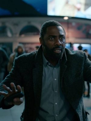 Luther: The Fallen Sun S01 Idris Elba Grey Trench Coat