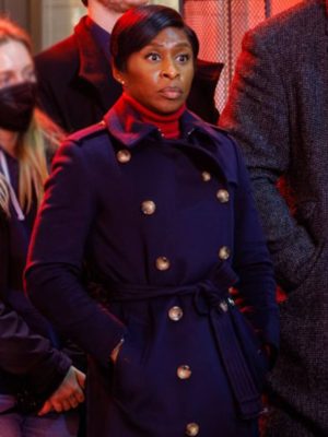 Luther: The Fallen Sun S01 Odette Raine Black Coat