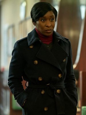 Luther: The Fallen Sun S01 Odette Raine Black Coat