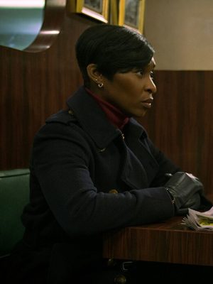 Luther: The Fallen Sun S01 Odette Raine Black Coat