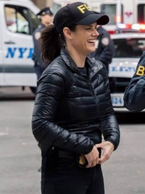 Maggie Bell CIA 2026 Black Puffer Jacket