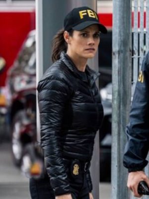 Maggie Bell CIA 2026 Black Puffer Jacket