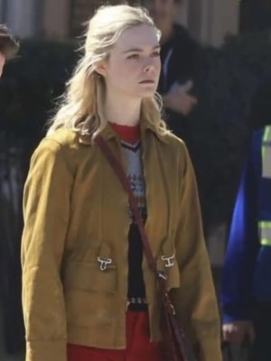 Margo’s Got Money Troubles 2026 Elle Fanning Cotton Jacket
