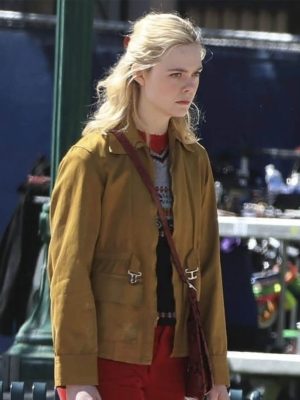 Margo’s Got Money Troubles 2026 Elle Fanning Cotton Jacket