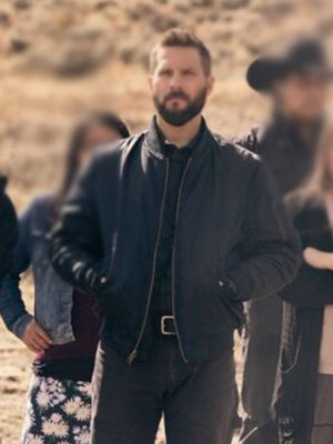 Marshals 2026 Pete Calvin Black Bomber Jacket