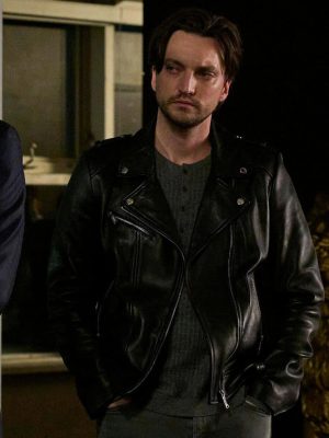 Memory of a Killer 2026 Richard Harmon Leather Jacket