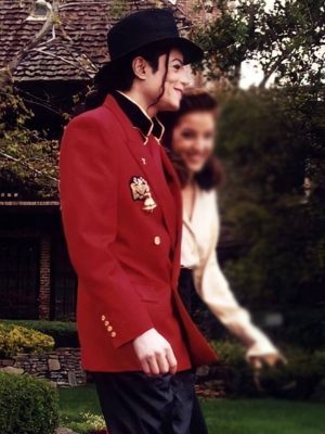 Michael Jackson Red Suiting Blazer