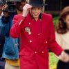 Michael Jackson Red Suiting Blazer