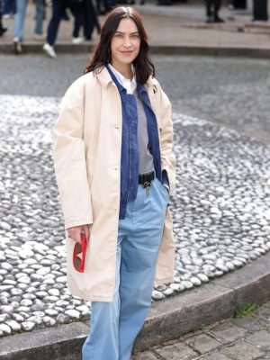 Miu Miu FW 2026 Alexa Chung Long Coat