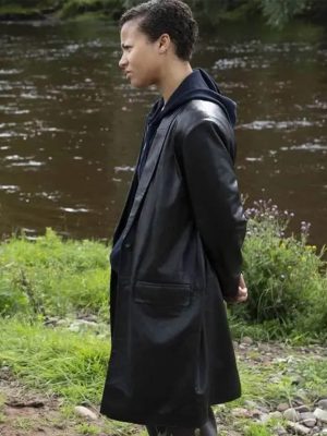 Myha'la Herrold Industry S04 Black Leather Coat