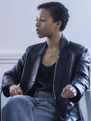 Myha'la Herrold Industry S04 Black Leather Coat