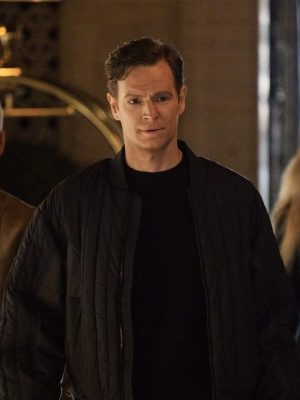 Nick Gehlfuss CIA 2026 Black Bomber Jacket