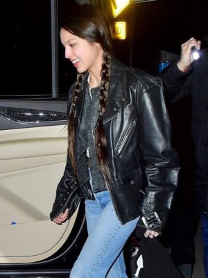 Olivia Rodrigo Black Classic Leather Jacket