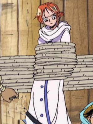 One Piece 1999 Nami White Cotton Coat