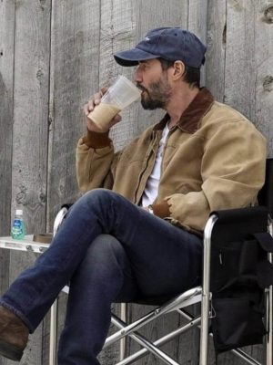 Outcome 2026 Keanu Reeves Brown Jacket
