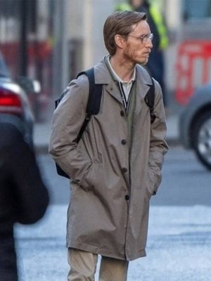 Panic Carefully 2027 Eddie Redmayne Grey Coat