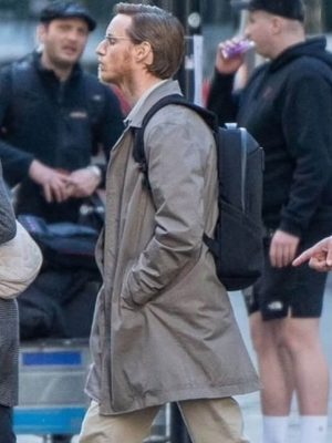 Panic Carefully 2027 Eddie Redmayne Grey Coat