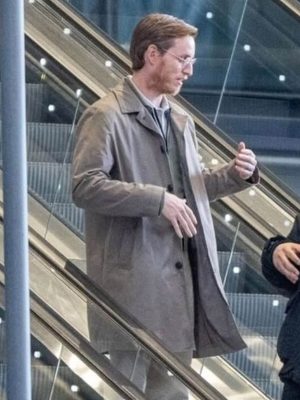 Panic Carefully 2027 Eddie Redmayne Grey Coat