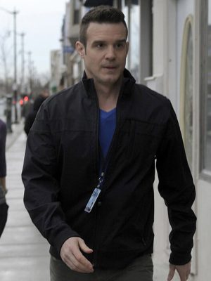 Pete Lattimer Warehouse 13 S02 Black Cotton Jacket