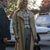 Rosy McEwen Scarpetta 2026 Beige Coat