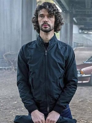 Sam Young Black Doves S01 Black Jacket