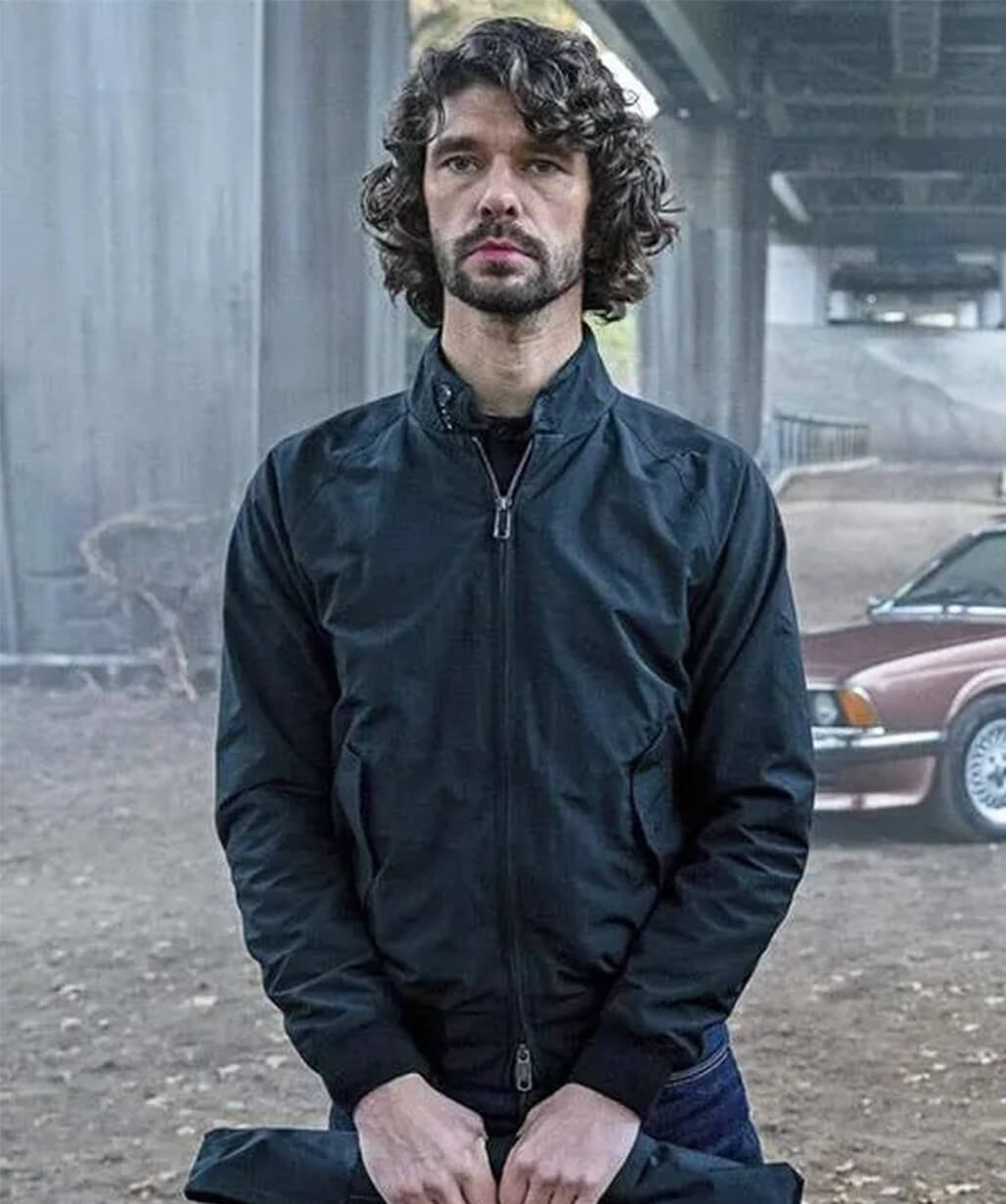 Sam Young Black Doves S01 Black Jacket