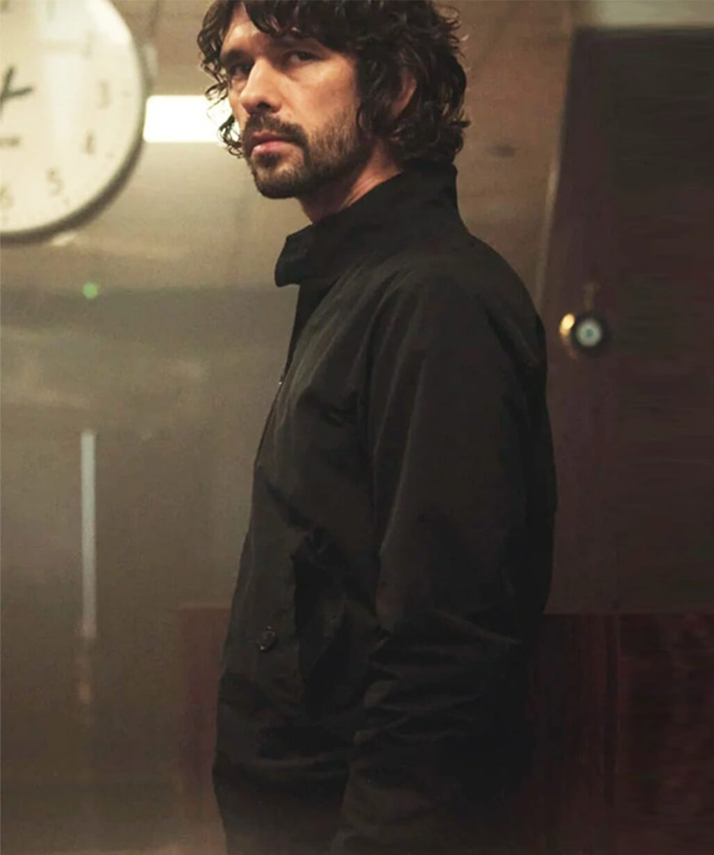 Sam Young Black Doves S01 Black Jacket