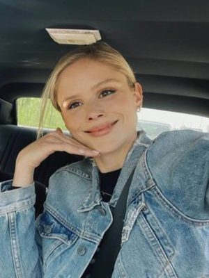 The Boys S03 Annie January Blue Denim Jacket