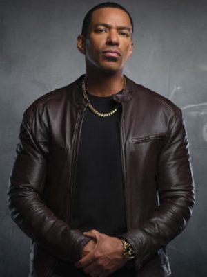 The Boys S04 Laz Alonso Maroon Leather Jacket