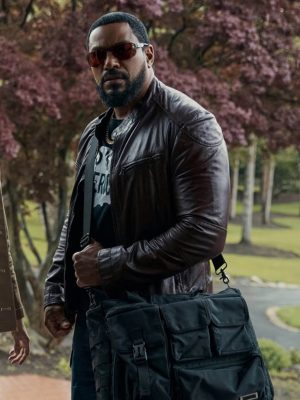 The Boys S04 Laz Alonso Maroon Leather Jacket