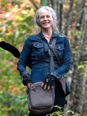 The Walking Dead S10 Carol Pelestier Blue Denim Jacket