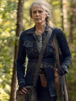 The Walking Dead S10 Carol Pelestier Blue Denim Jacket