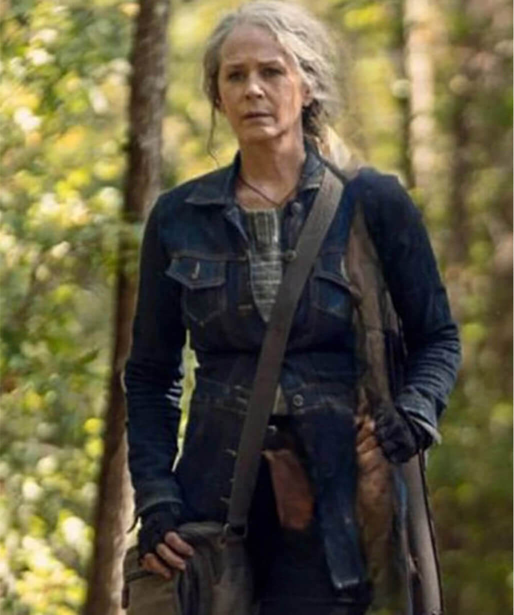 The Walking Dead S10 Carol Pelestier Blue Denim Jacket