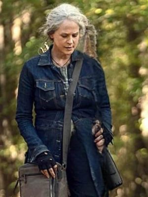 The Walking Dead S10 Carol Pelestier Blue Denim Jacket
