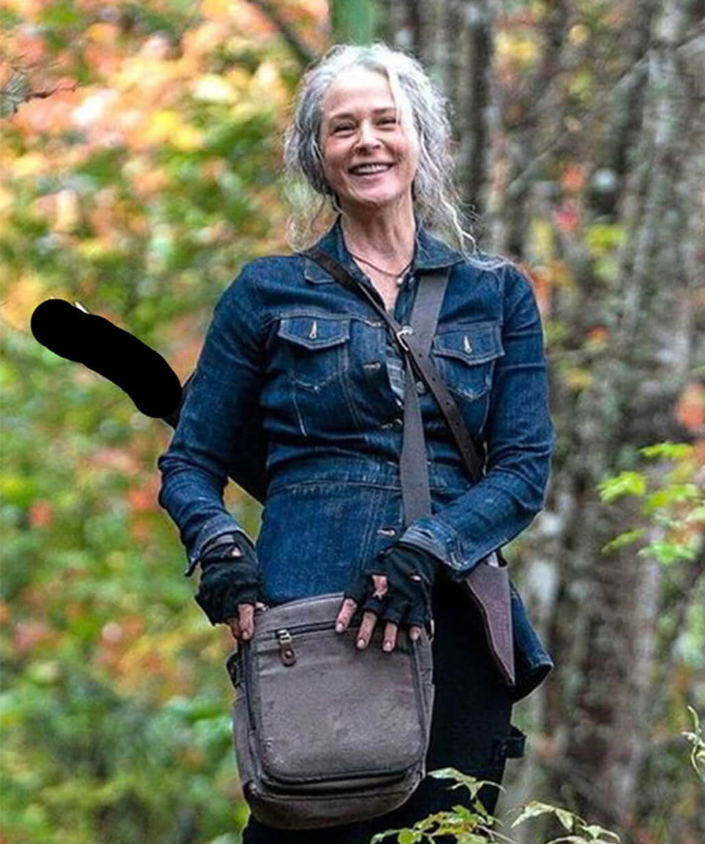 The Walking Dead S10 Carol Pelestier Blue Denim Jacket