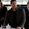Tom Ellis CIA 2026 Grey Puffer Jacket