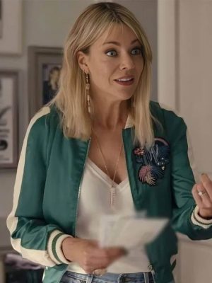 Vance Jr Hacks S03 Green Varsity Jacket