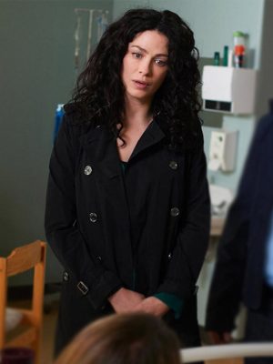 Warehouse 13 Joanne Kelly Black Cotton Coat