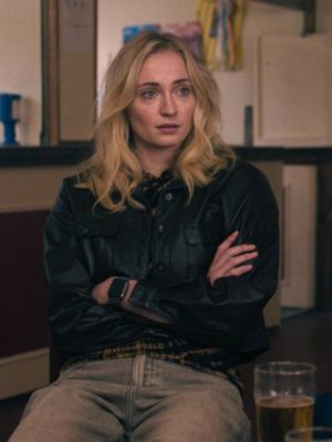 Zara Dunne Steal 2026 Black Leather Jacket