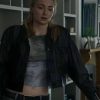 Zara Dunne Steal 2026 Black Leather Jacket
