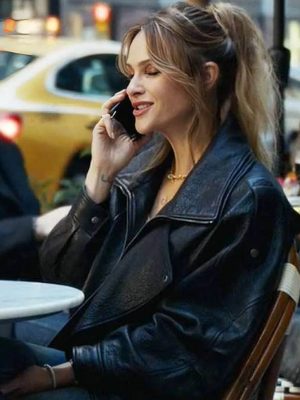 Abigail Reese The Madison 2026 Black Leather Jacket